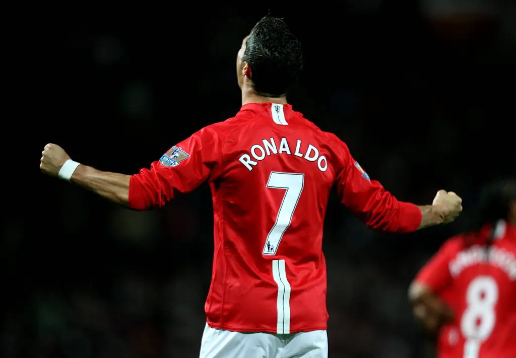 Cristiano Ronaldo will wear the number 7 kit at Manchester United.