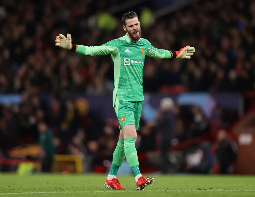 Manchester United goalkeeper David de Gea does not want to focus on Dean Henderson's comments.