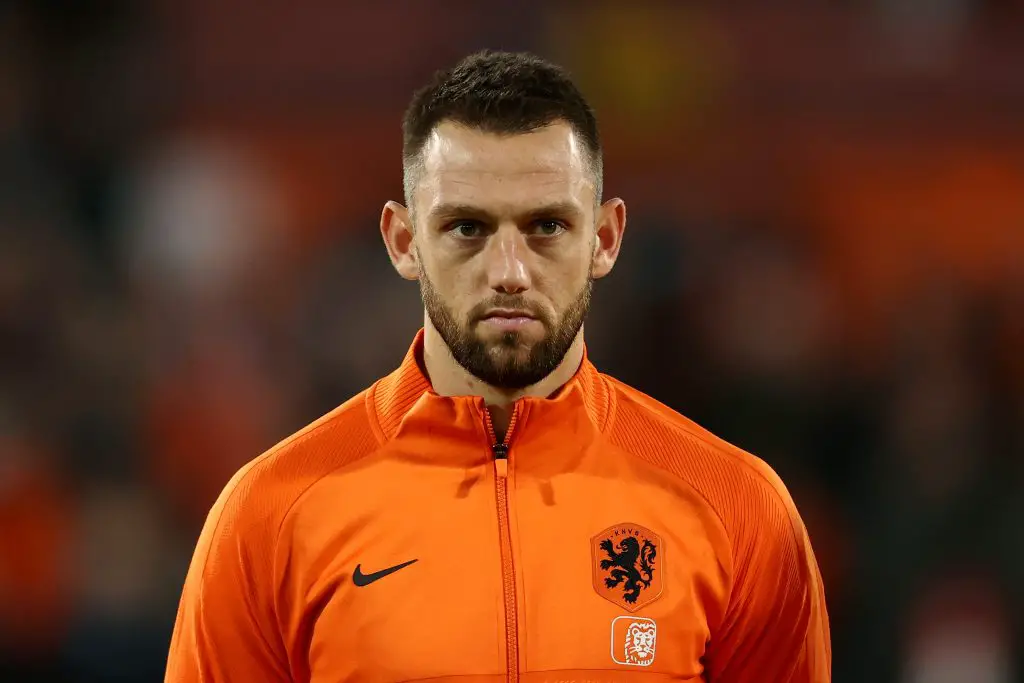 Stefan de Vrij could be lured out of Inter Milan by Antonio Conte if he joins Manchester United. (Photo by Dean Mouhtaropoulos/Getty Images)