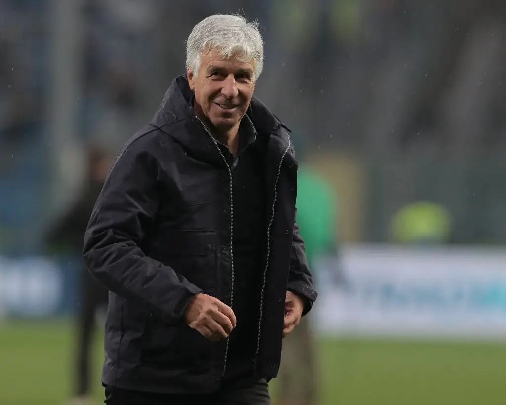 Atalanta boss Gian Piero Gasperini reveals he told Cristiano Ronaldo to go to hell after he scored the 2nd goal in added time. (Photo by Emilio Andreoli/Getty Images)