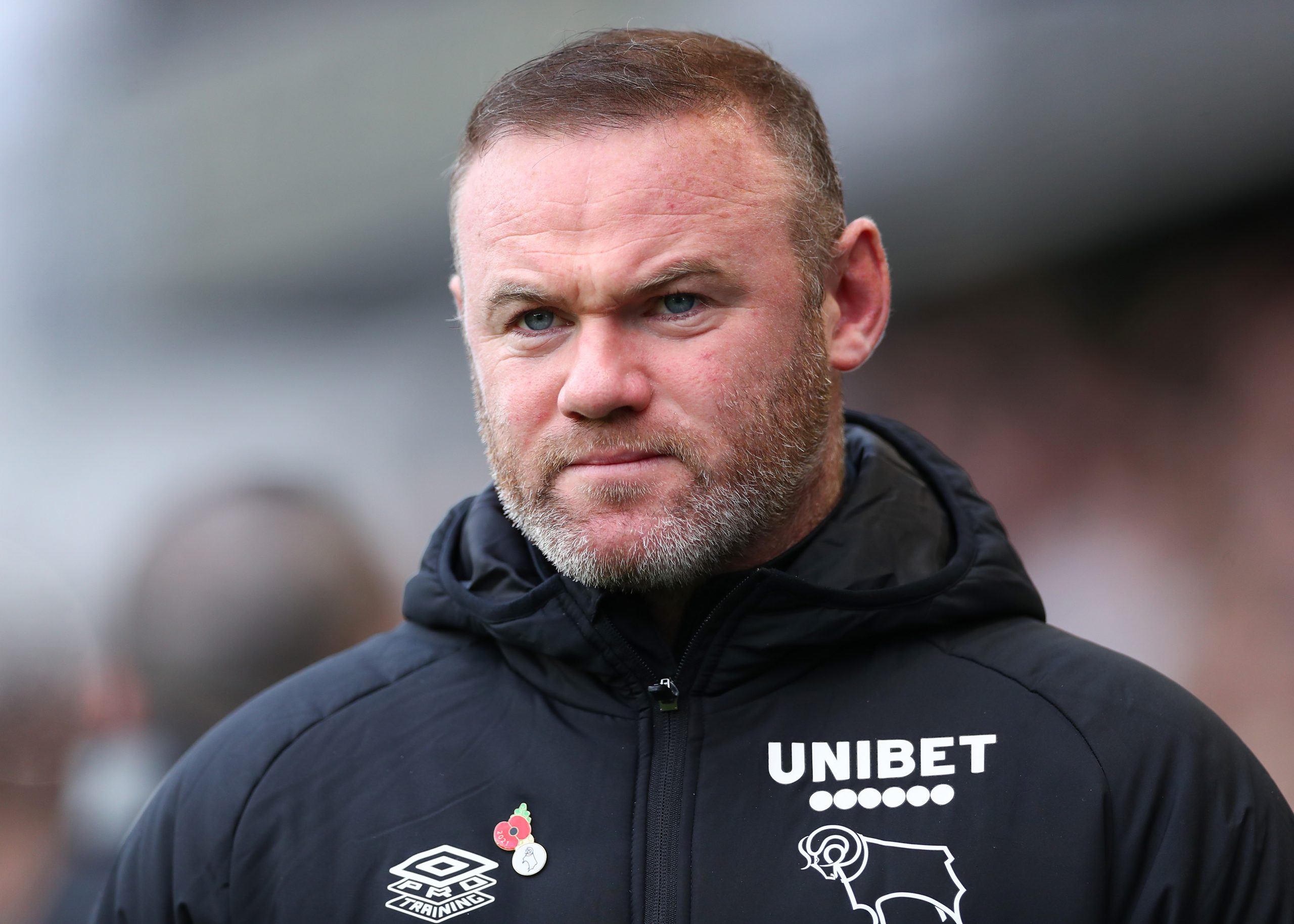 Wayne Rooney during his time at Derby County.