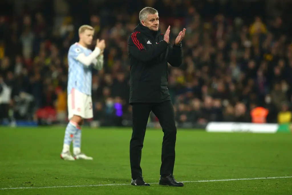 Ole Gunnar Solskjaer has been sacked as Manchester United manager (Photo by Charlie Crowhurst/Getty Images)