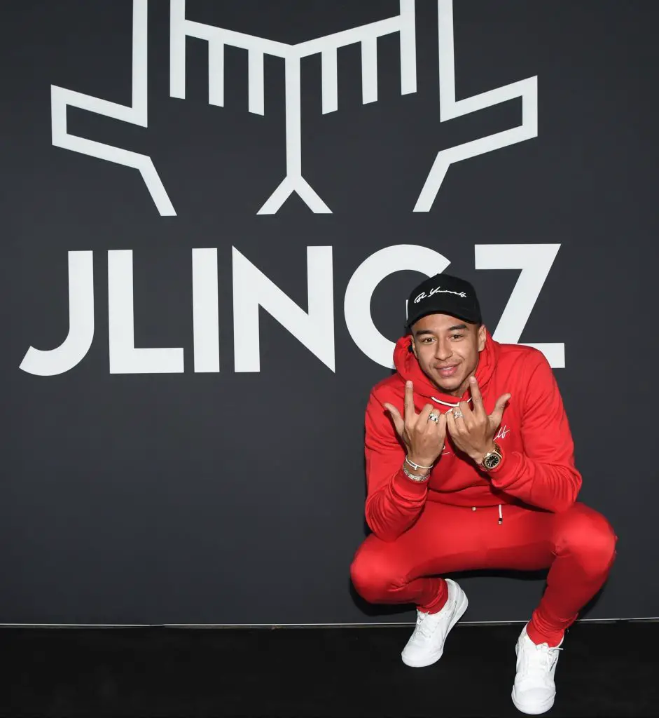 Lingard founded JLINGZ in 2018.
