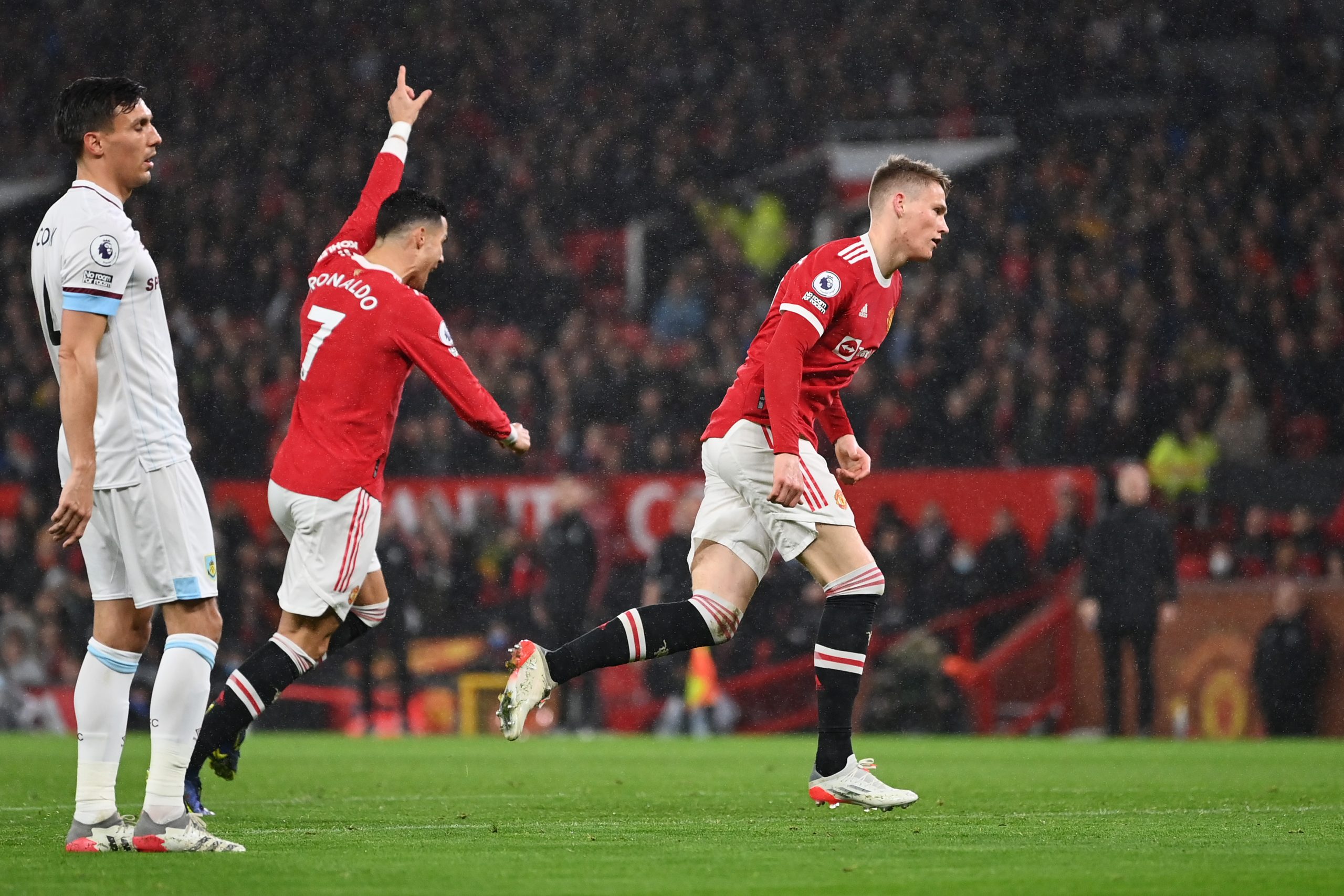 Scott McTominay produced a man of the match performance in the 3-1 victory against Burnley.