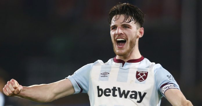 West Ham name mammoth transfer fee for Manchester United target Declan Rice.
