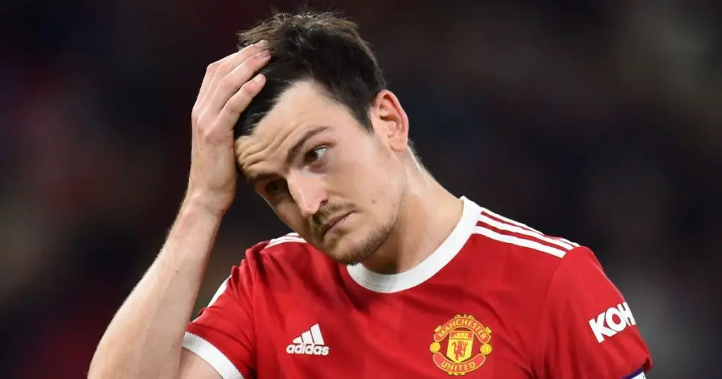 Manchester United captain Harry Maguire has been frustrated with David de Gea.