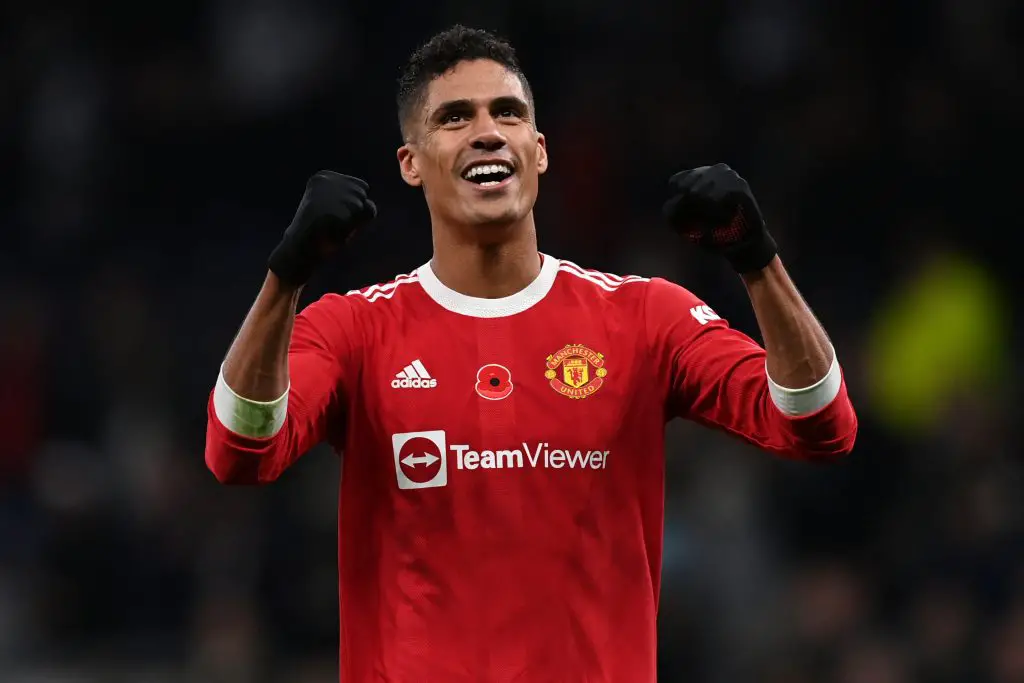 Manchester United dealt concern as Raphael Varane suffers injury blow while on international duty. (Photo by GLYN KIRK/AFP via Getty Images)