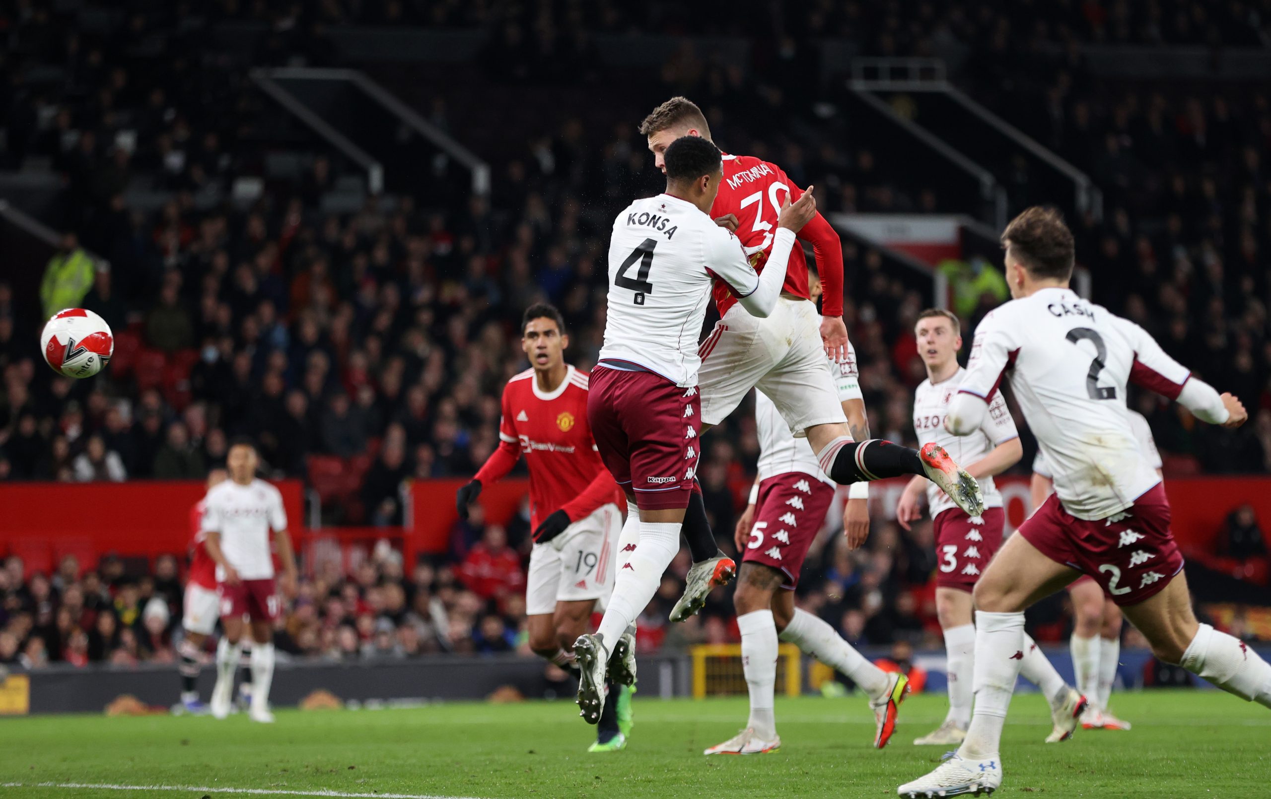 Scott McTominay scored the winner against Aston Villa in the FA Cup.