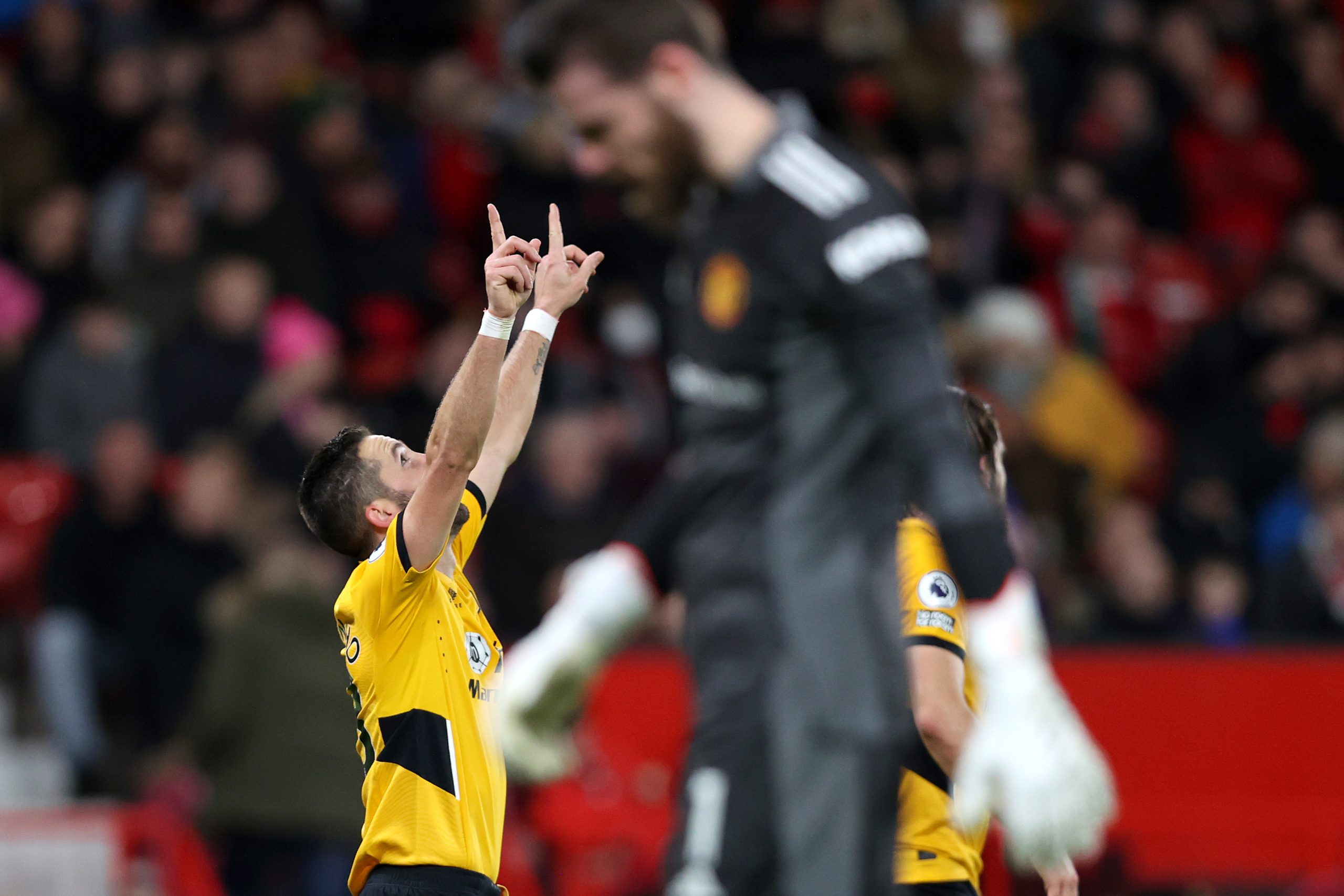 Manchester United lost to Wolves at Old Trafford for the first time since 1980.