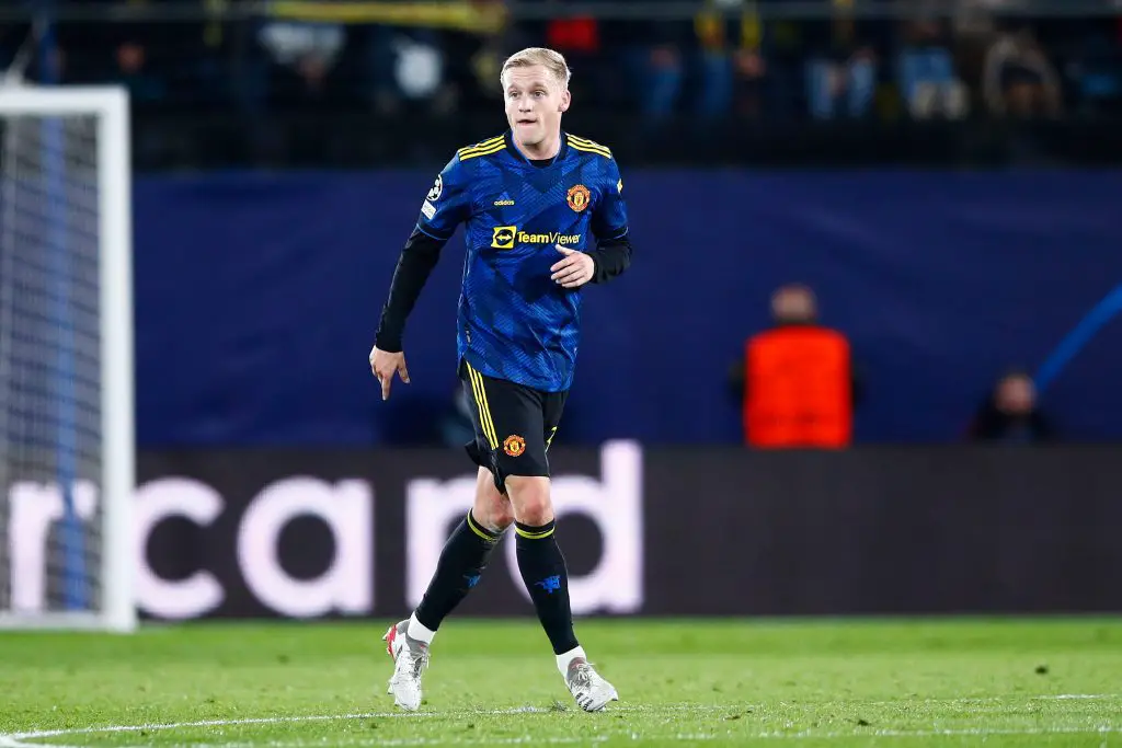 Manchester United star Donny van de Beek is among players who returned to pre-season training.