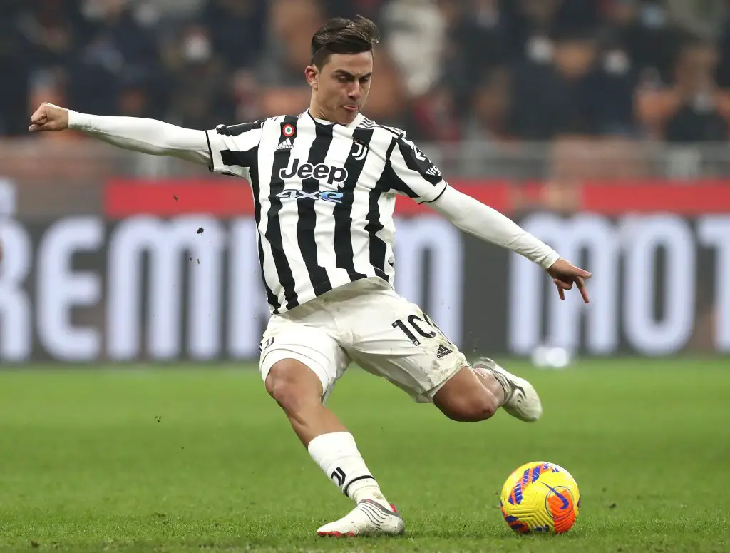 Juventus to lose Paulo Dybala for free in the summer.