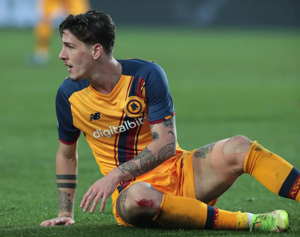 Man United may send scouts to watch Nicolo Zaniolo take on Leicester City in the Europa League. (Photo by Emilio Andreoli/Getty Images)