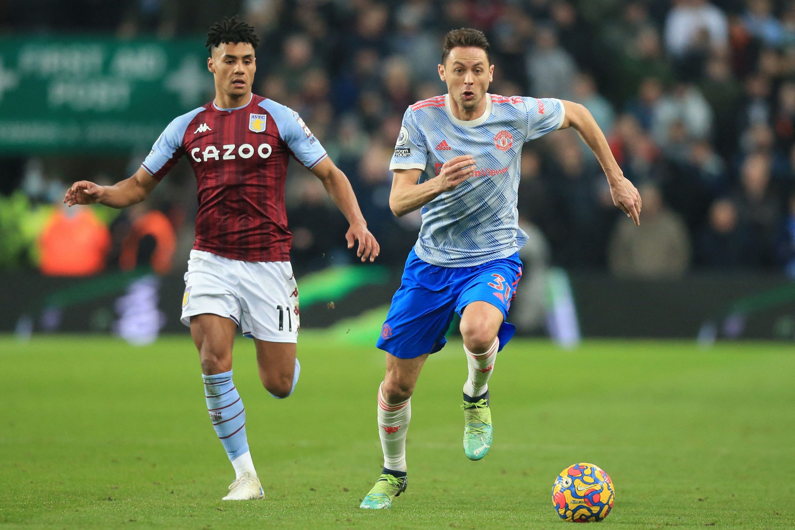 Nemanja Matic will join Roma this summer. (Photo by LINDSEY PARNABY/AFP via Getty Images)