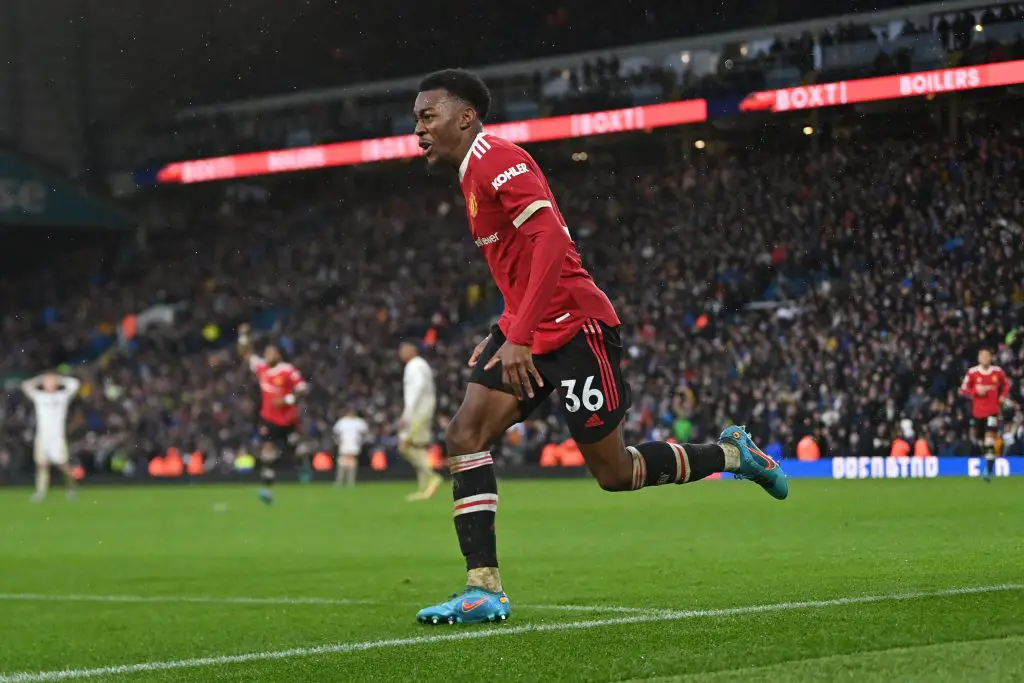 England manager Gareth Southgate in race against time to grab Manchester United ace Anthony Elanga opportunity. (Photo by PAUL ELLIS/AFP via Getty Images)