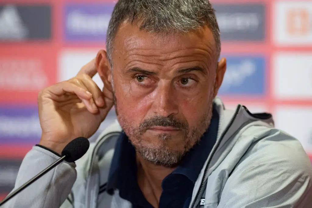 Manchester United add Spain boss Luis Enrique to their manager shortlist. (Photo by JORGE GUERRERO/AFP via Getty Images)