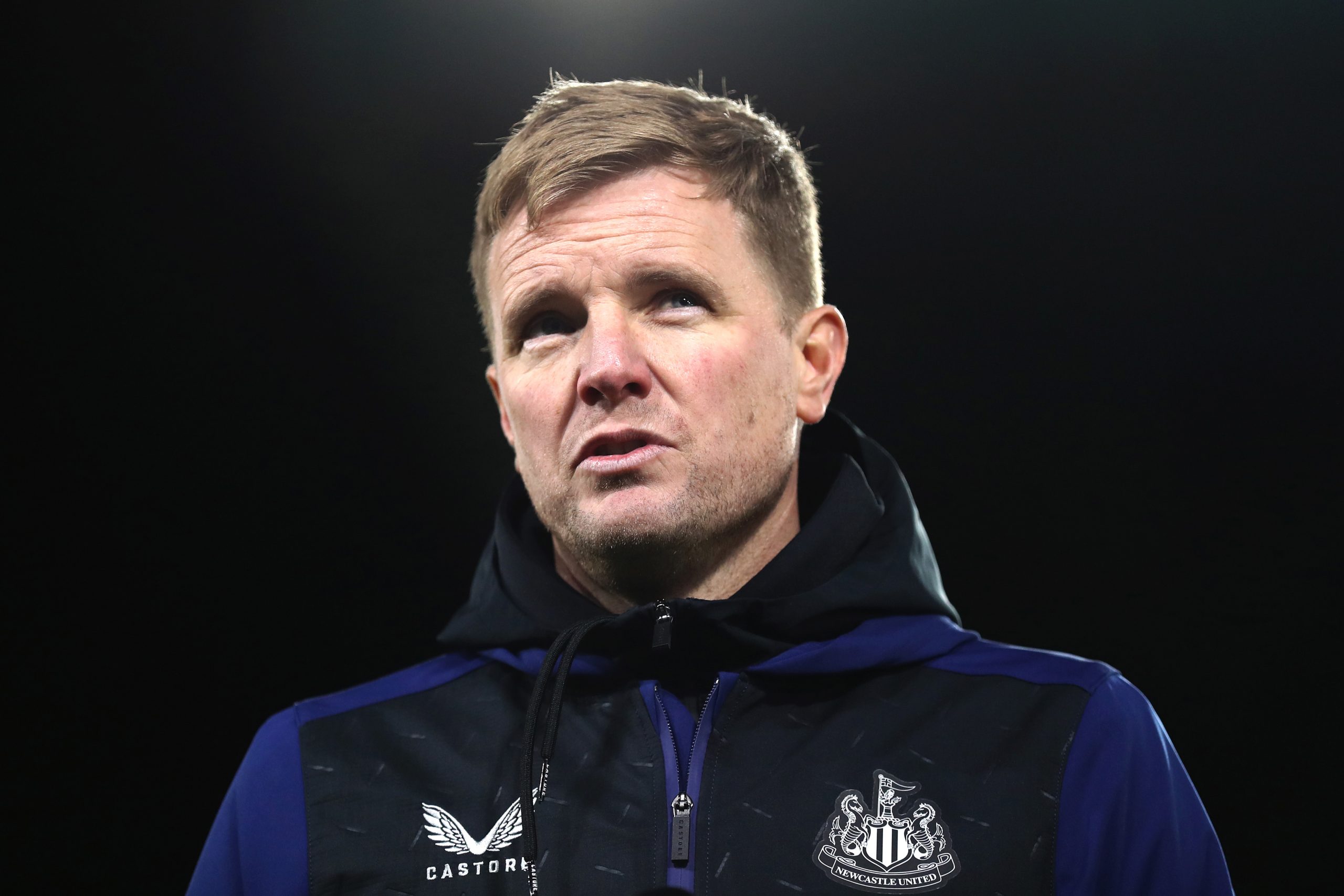 Eddie Howe provides Newcastle injury update ahead of the clash against Manchester United.