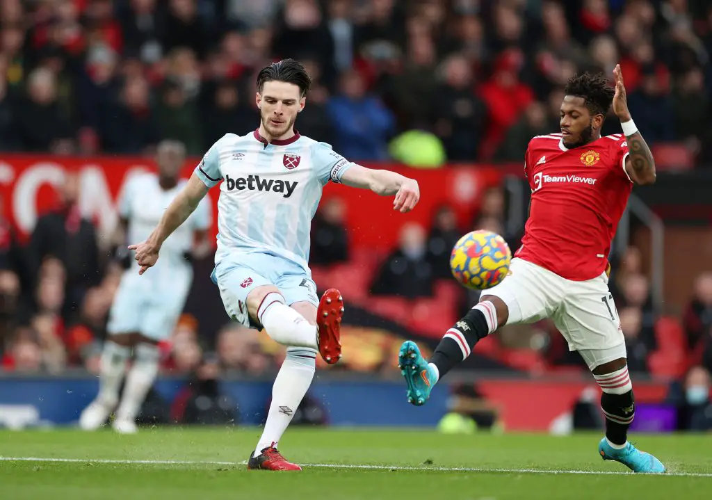 Manchester United dealt transfer blow as Declan Rice makes future admission. 