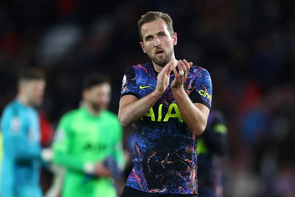 Harry Kane is no longer a transfer target for Man City. (Photo by Michael Steele/Getty Images)