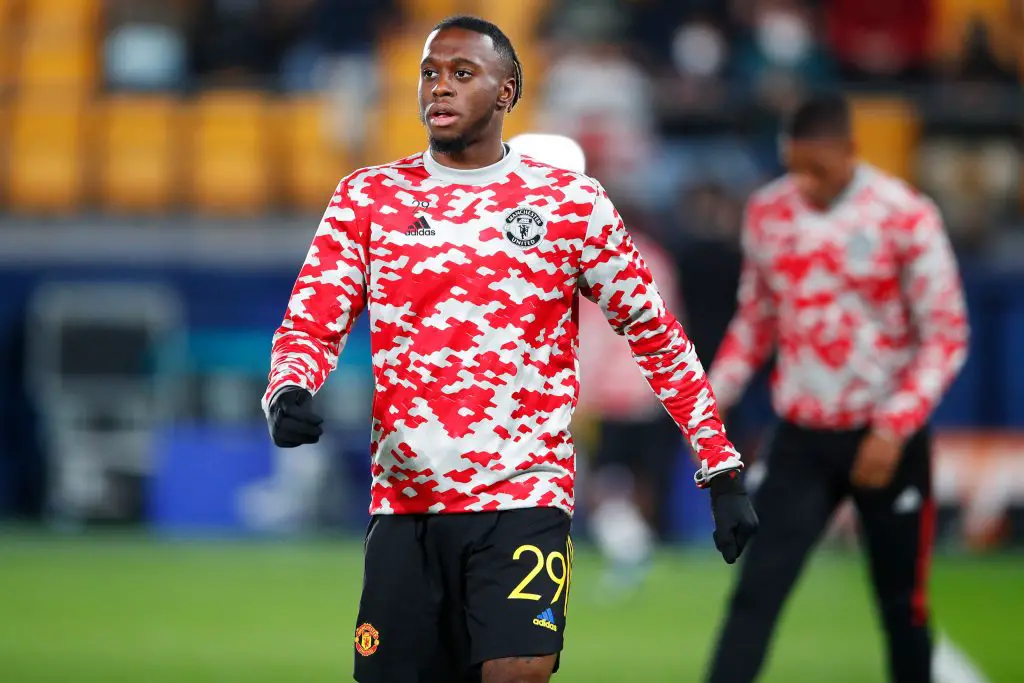 Aaron Wan-Bissaka punished by Manchester United for skipping training sessions. (Photo by Eric Alonso/Getty Images)