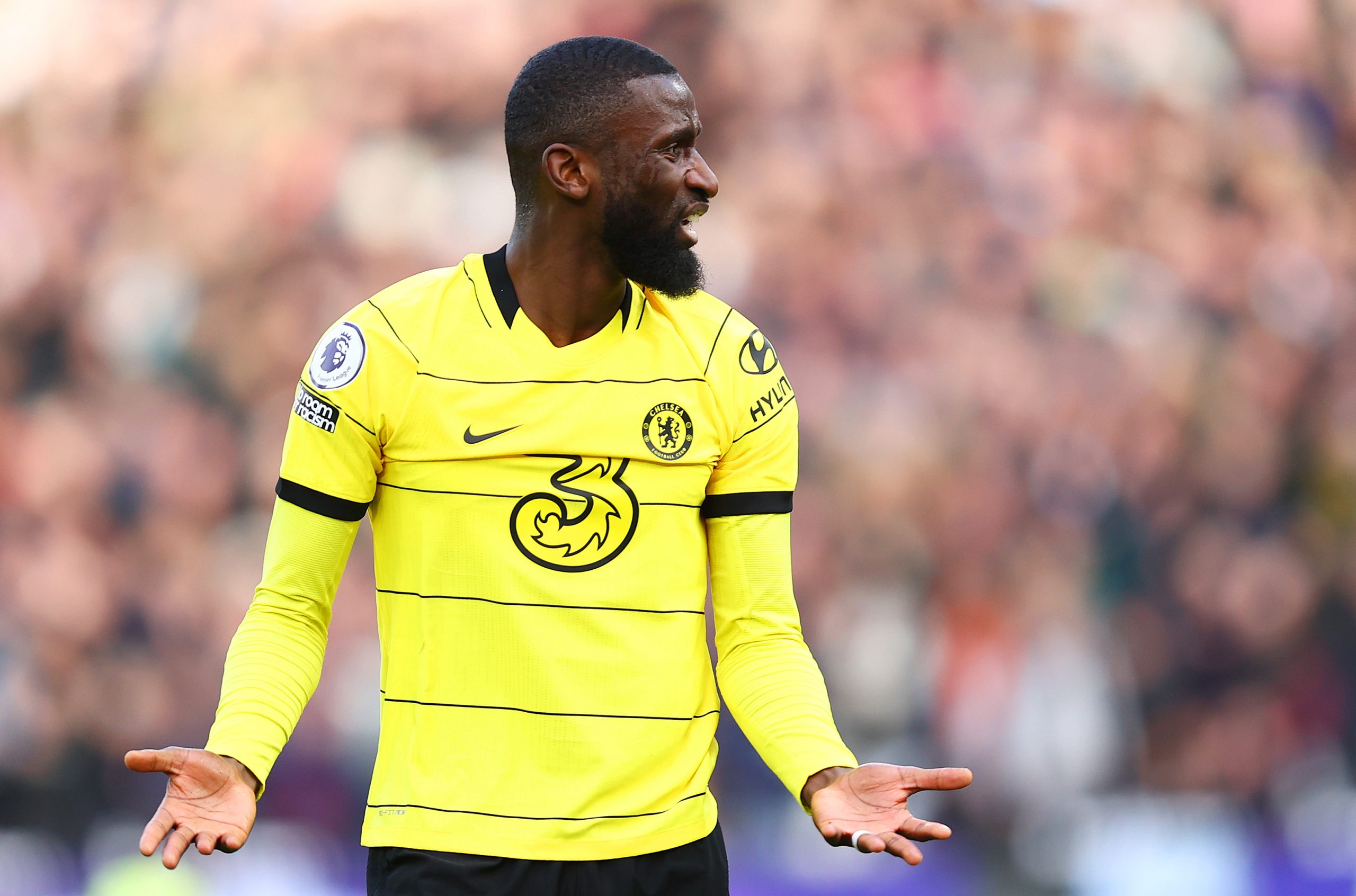Antonio Rudiger has less than six months left on his current deal.