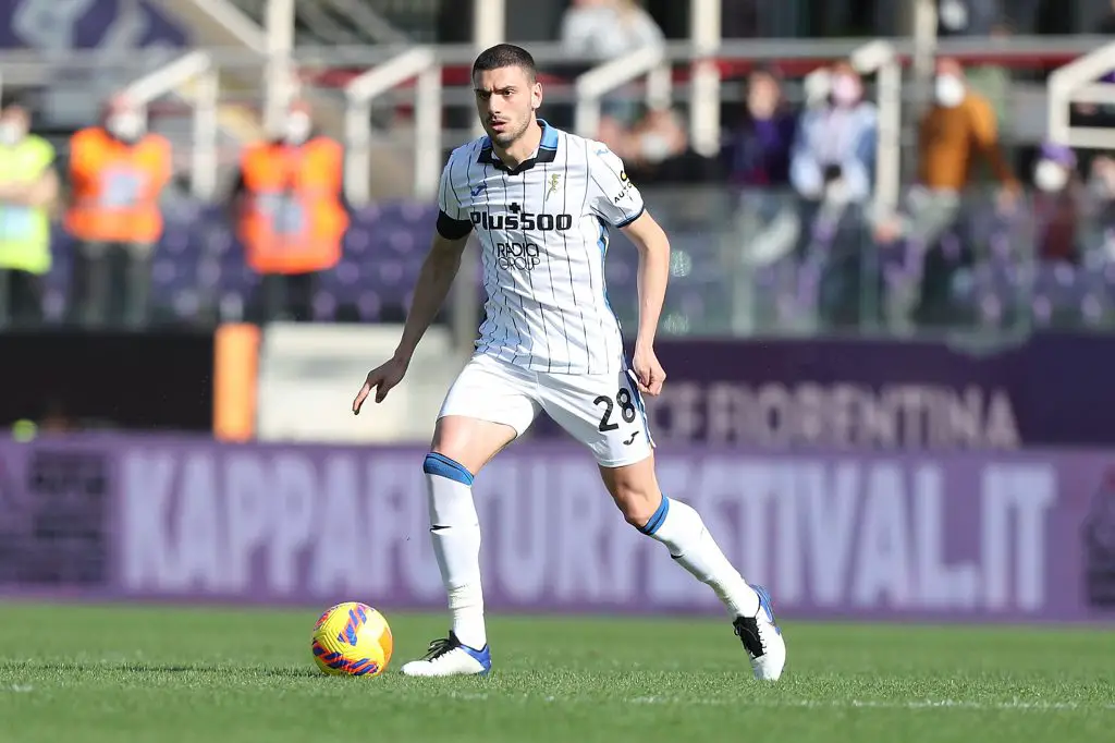 Manchester United closely following Juventus star Merih Demiral who has a 'strong bond' with striker Cristiano Ronaldo. (Photo by Gabriele Maltinti/Getty Images)