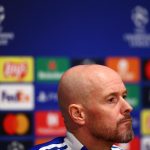 Ajax Amsterdam manager Erik ten Hag plays down Manchester United links amid English lessons rumours.