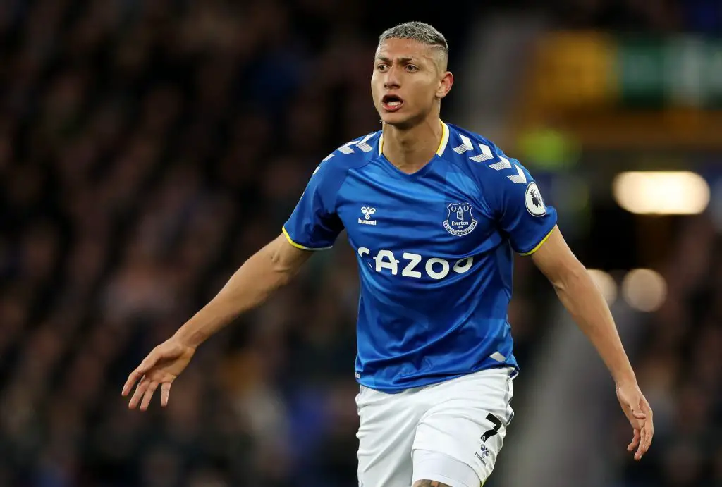 Transfer News: Manchester United interested in Everton star Richarlison.  (Photo by Lewis Storey/Getty Images)