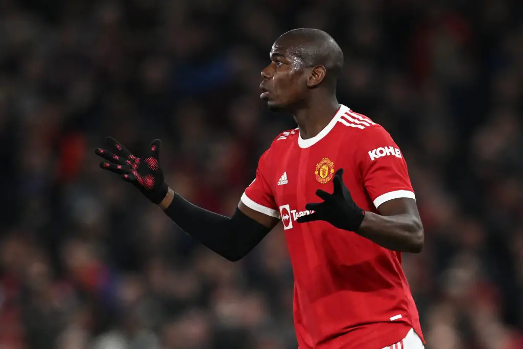 Fabrizio Romano: Juventus waiting for Paul Pogba transfer decision as Manchester United exit looms. (Photo by PAUL ELLIS/AFP via Getty Images)