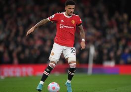 Jadon Sancho is enjoying a good spell at Manchester United. (Photo by Michael Regan/Getty Images)