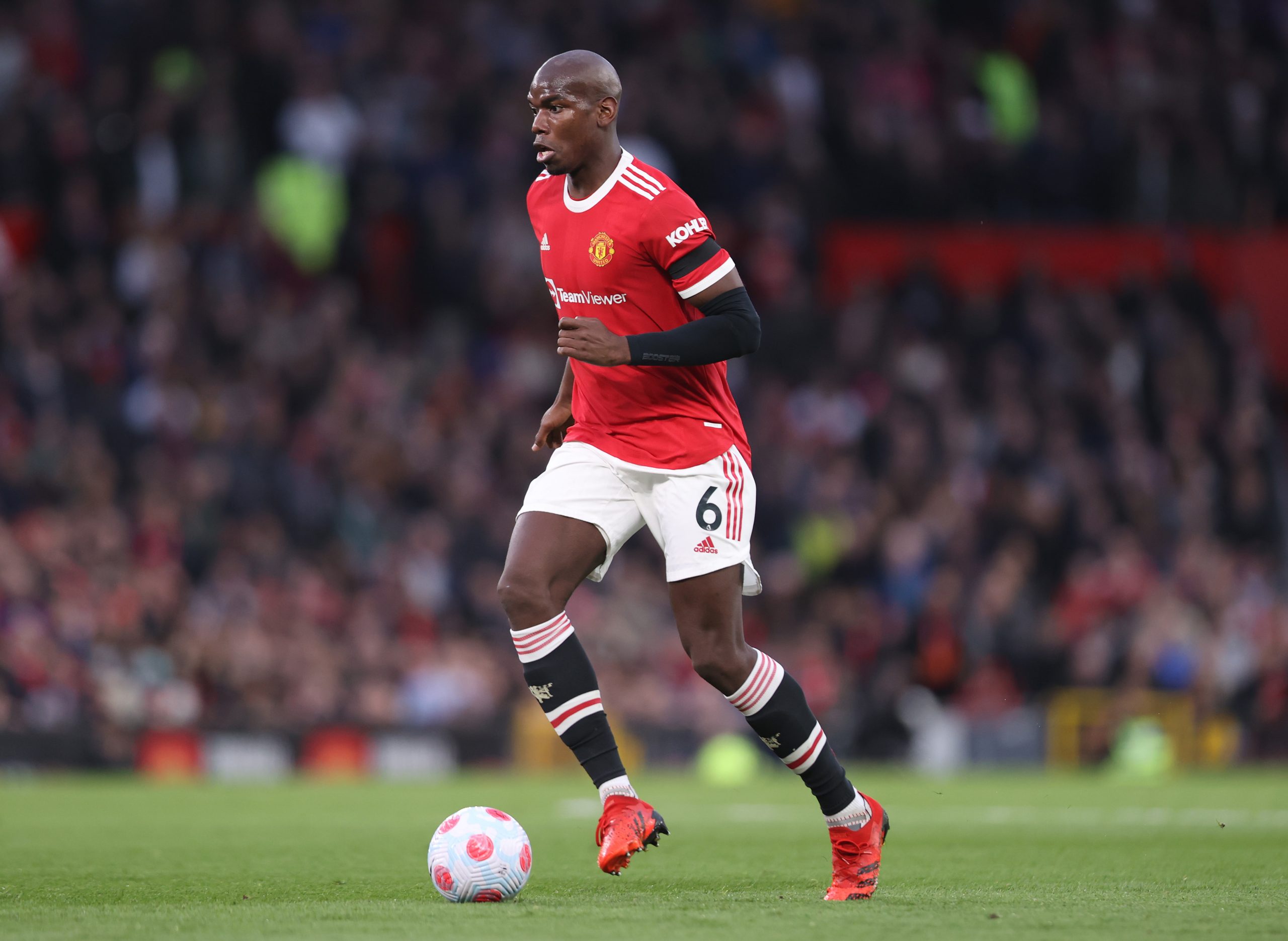 Paul Pogba of Manchester United is linked with Juventus. (Photo by Naomi Baker/Getty Images)