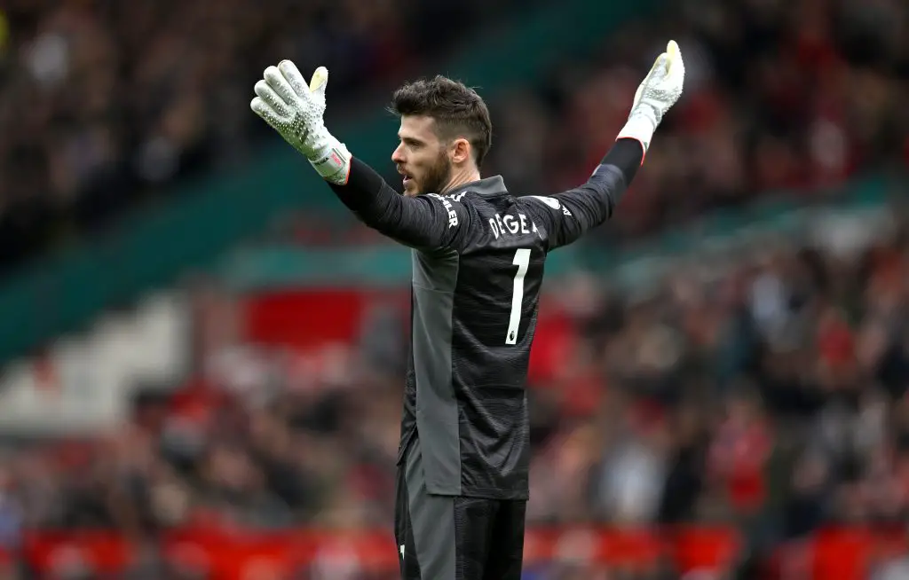David de Gea is arguably Manchester United's best player this season. (Photo by Nathan Stirk/Getty Images)