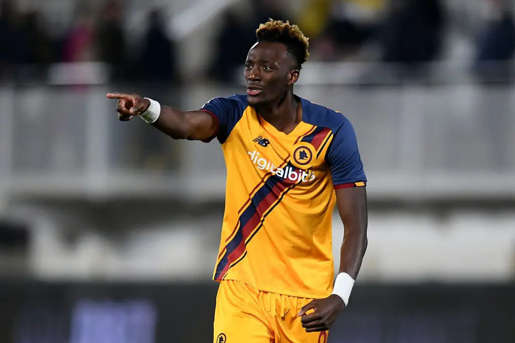 Manchester United may rival Manchester City for AS Roma striker Tammy Abraham. (Photo by Alessandro Sabattini/Getty Images)