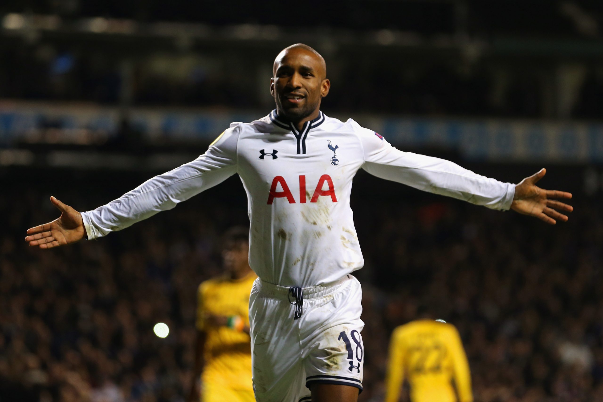 Jermain Defoe during his time at Tottenham Hotspur. (Photo by Ian Walton/Getty Images)