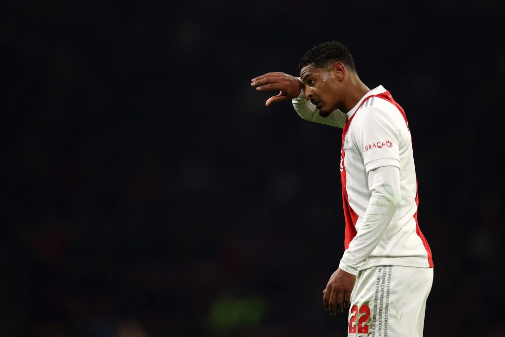 Sebastien Haller could follow AFC Ajax boss Erik ten Hag to Old Trafford in the summer. (Photo by Dean Mouhtaropoulos/Getty Images)