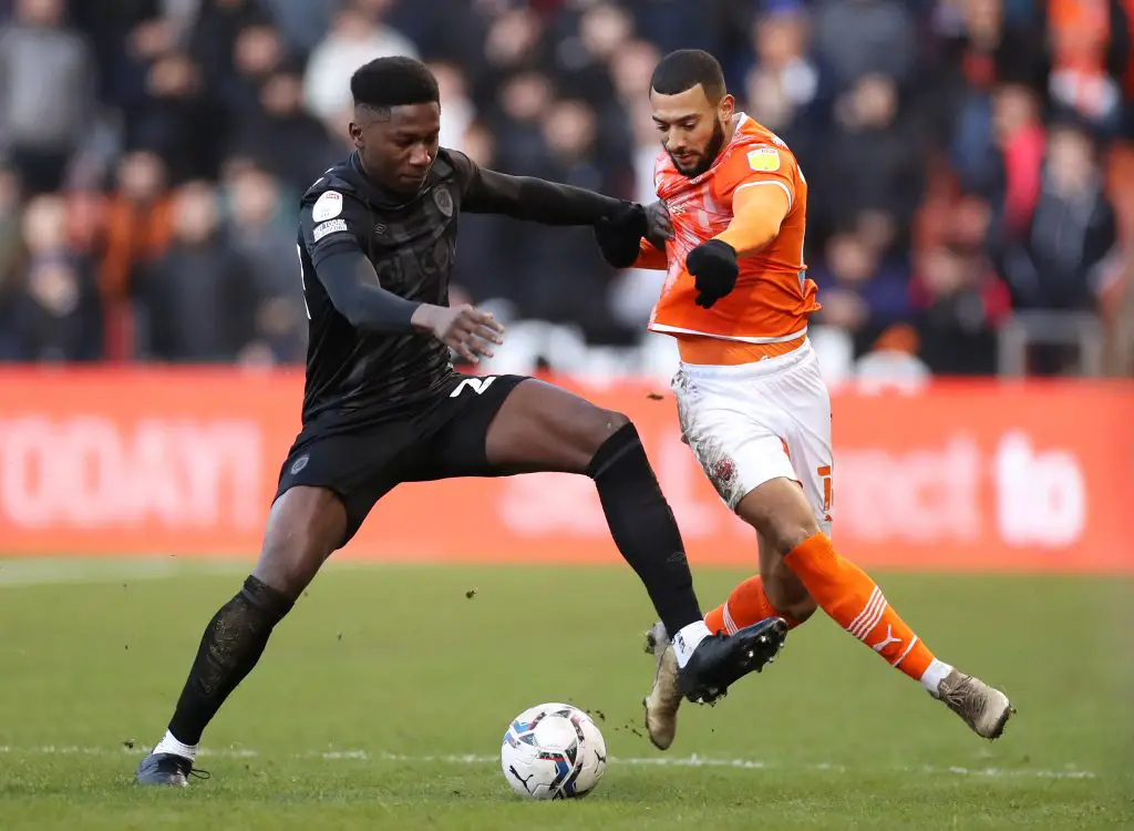 Di'shon Bernard is currently on loan at Hull City, where he has picked up interest from West Ham United. (Photo by Lewis Storey/Getty Images)