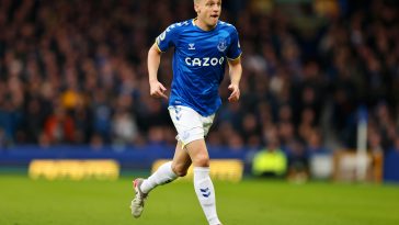 Donny van de Beek told what he needs to do at Everton. (Photo by Marc Atkins/Getty Images)