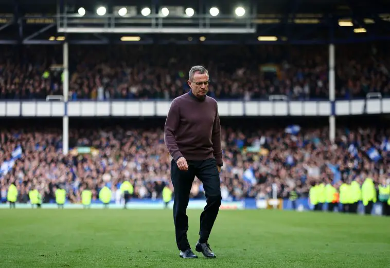 Ralf Rangnick underlines Manchester United issue that led to 1-0 Everton defeat.