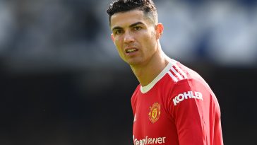 Cristiano Ronaldo is a superstar at Man United. (Photo by Michael Regan/Getty Images)