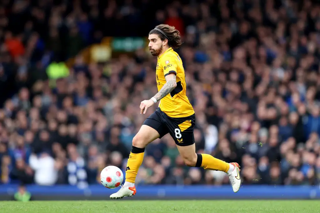 Manchester United handed Ruben Neves transfer blow as Wolves midfielder is ‘crazy about joining Barcelona’. (Photo by Naomi Baker/Getty Images)