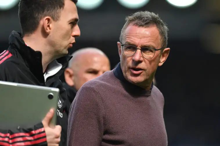 Interim manager Ralf Rangnick warned Manchester United must secure European football by the end of the season.