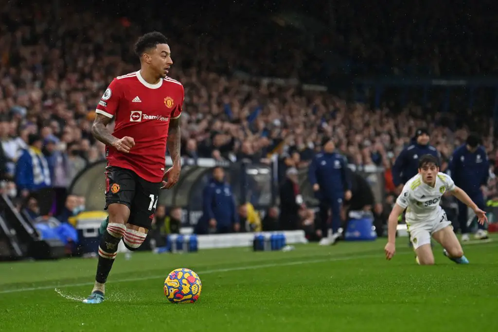 Manchester United star Jesse Lingard could move to Saudi Arabia. (Photo by PAUL ELLIS/AFP via Getty Images)
