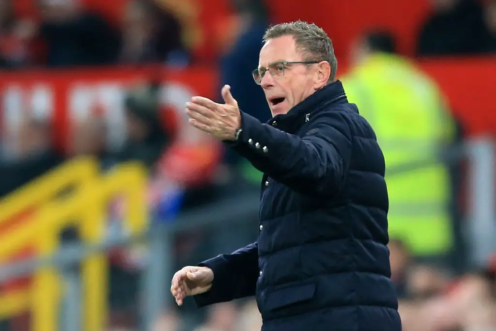 Ralf Rangnick had a warning message for Erik ten Hag about new signings. (Photo by LINDSEY PARNABY/AFP via Getty Images)