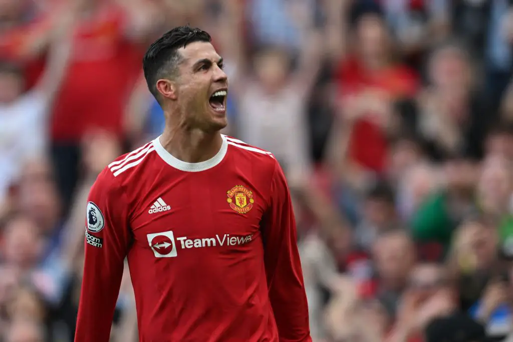 Cristiano Ronaldo among Manchester United stars facing a pay cut after failing to qualify for the Champions League. (Photo by PAUL ELLIS/AFP via Getty Images)