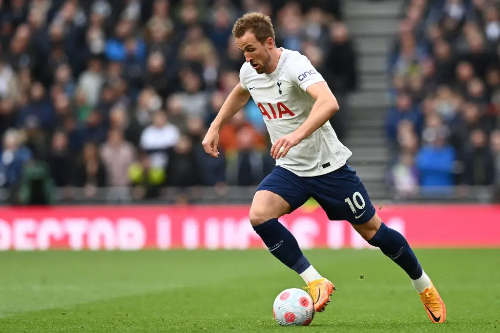 Harry Kane set to snub Manchester United and stay at Tottenham Hotspur next summer. (Photo by Glyn KIRK / AFP) / RESTRICTED TO EDITORIAL USE. (Photo by GLYN KIRK/AFP via Getty Images)