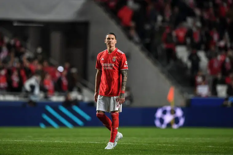 Manchester United scouts were in attendance to watch Benfica ace Darwin Nunez rough up Liverpool in the UCL.