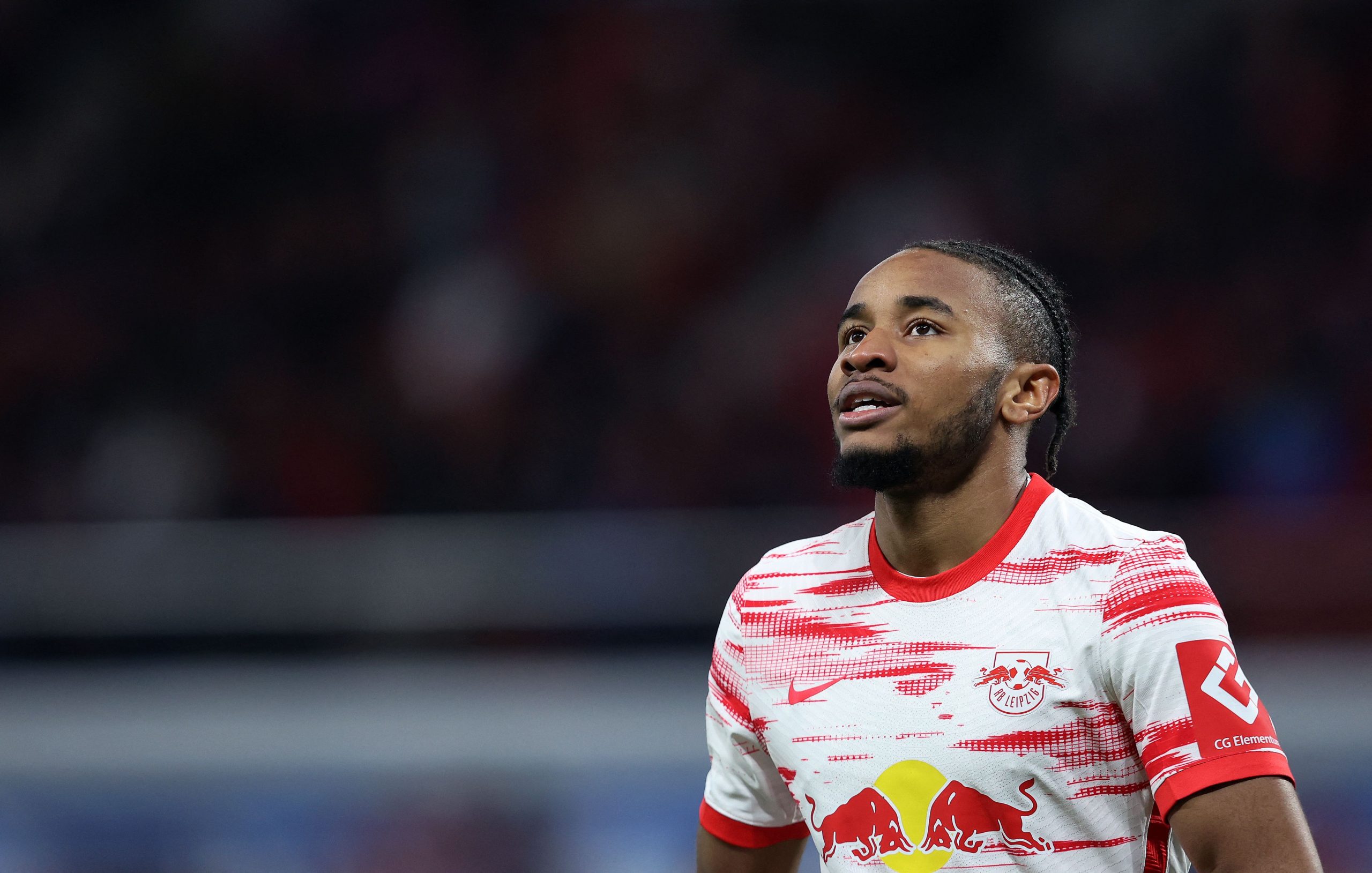 Manchester United target Christian Nkunku is unwilling to leave the Bundesliga this summer.