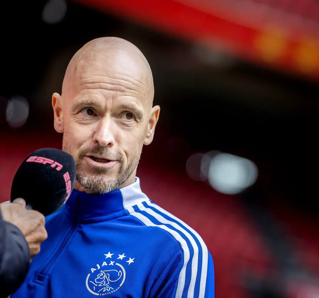 Erik ten Hag is expected to become Manchester United's new manager.  (Photo by KOEN VAN WEEL/ANP/AFP via Getty Images)
