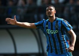 Sebastien Haller is linked with a transfer to Manchester United. (Photo by JEROEN PUTMANS/ANP/AFP via Getty Images)
