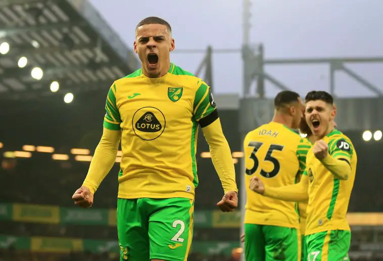 Man United leading race for Max Aarons. (Photo by Stephen Pond/Getty Images)