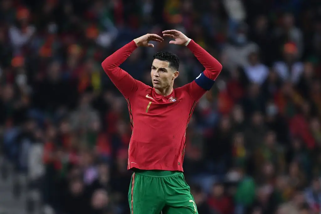 Cristiano Ronaldo among Manchester United stars facing a pay cut after failing to qualify for the Champions League. (Photo by Octavio Passos/Getty Images)